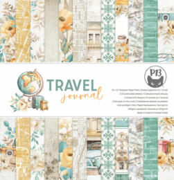 P13 PAPERS - Kit 30x30 Papiers Collection TRAVEL JOURNAL