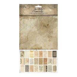 PAPIERS VINTAGES - BackDrops Papiers de Fond Volume 4 dim 15x26cm - TIM HOLTZ