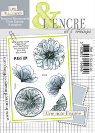 Tampon Clear - UNE NOTE FRUITEE - Collection Les Vacances - L'Encre & l'Image