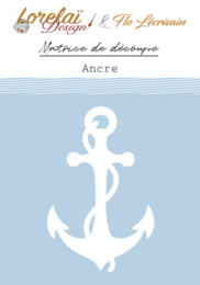 Dies Matrice de découpe -  ANCRE - Collection ENTRE TERRE ET MER - Lorelai Design