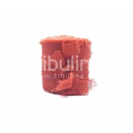 Ruban Mousseline de soie - TERRACOTTA - Zibuline