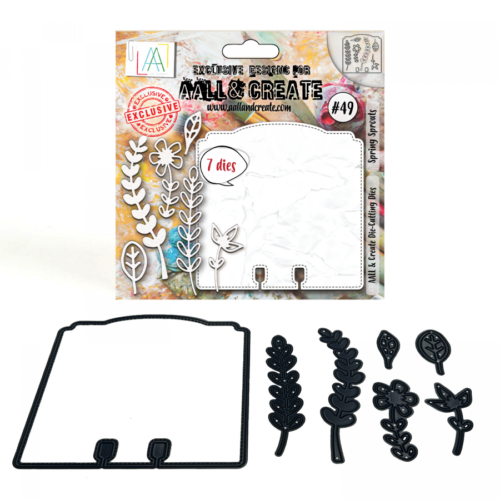 Dies de Découpe Aall & Create - Cutting Dies - SPRING SPROUTS N°49
