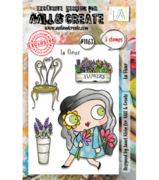 Tampon Clear Aall And Create - N°1163  LA FLEUR