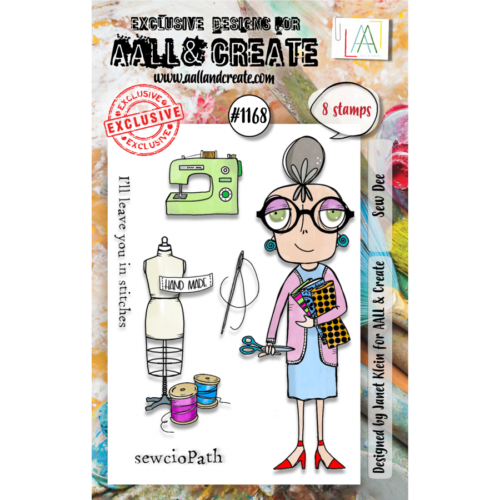 Tampon Clear Aall And Create - N°1168 SEW DEE