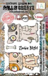 Tampon Clear Aall And Create - N°1202 ZOMBIE NIGHT 