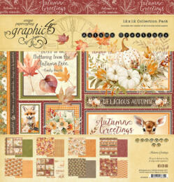 Graphic 45 - AUTUMN GREETINGS - Collection Pack 30x30