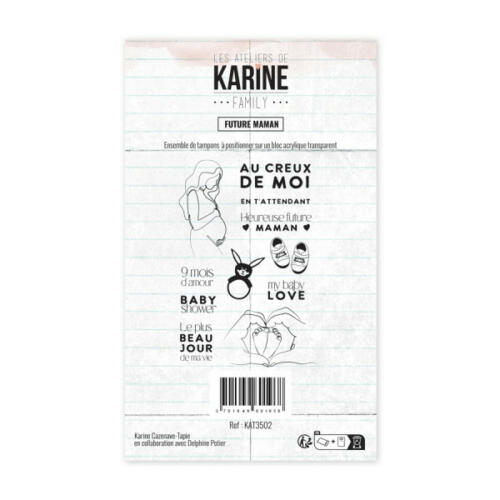 Tampons Clear - Family - FUTURE MAMAN  - Les Ateliers de Karine