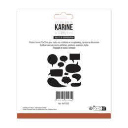 Pochoir - FAMILY - BULLES DE CONVERSATION -  Les Ateliers de Karine