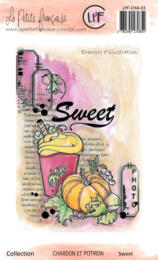 Tampon Clear La Petite Française - SWEET- Collection CHARDON ET POTIRON