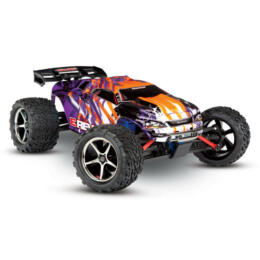 71076-3-PRPL Traxxas E REVO 1/16 VXL violet + alimentation 220v