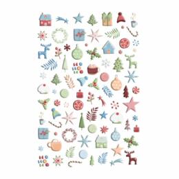 Les Ateliers de Karine - POESIE HIVERNALE -  Stickers PUFFY