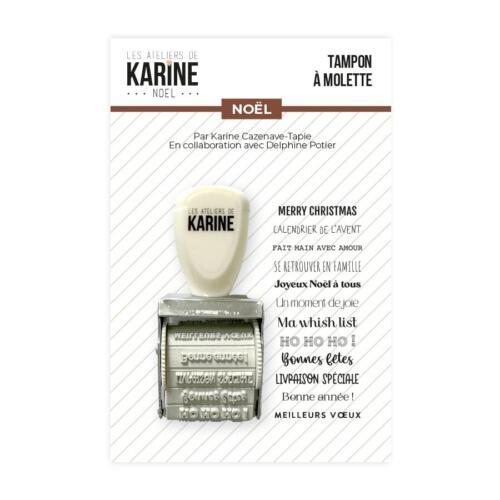 Tampons à Molette -  POESIE HIVERNALE - NOEL - Les Ateliers de Karine