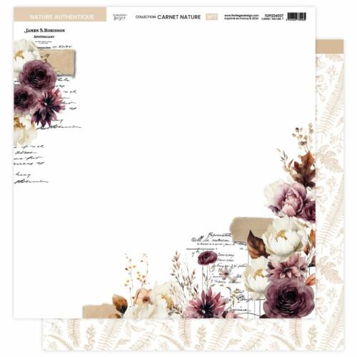 Florilèges Design - CARNET NATURE - Papier n°7 Nature Authentique