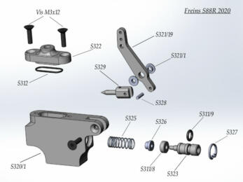 Vue Eclatée Frein Hydraulique