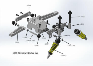 Vue Eclatée Electrique Alu