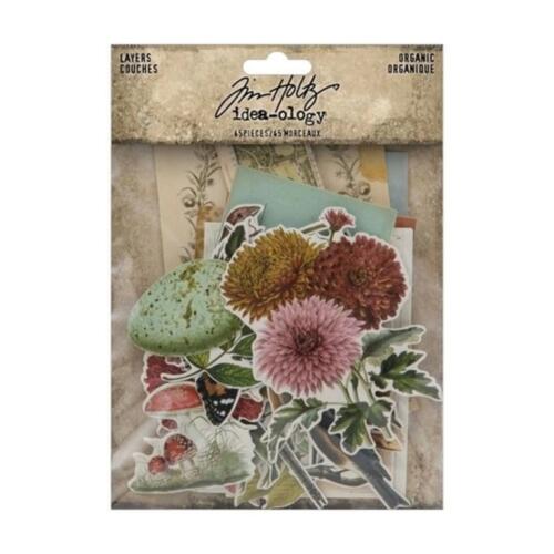 PAPIERS VINTAGES - Ephemera Pack ORGANIC  - TIM HOLTZ