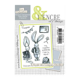 Tampon Clear - L'ECOLE DES LONGUES OREILLES - Collection Les Enfandises - L'Encre & l'Image