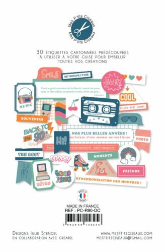 Mes P'tits Ciseaux - RETRO 90' - Die Cuts Petites Vignettes