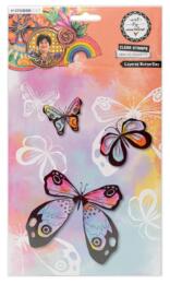 Tampon Clear - LAYERED BUTTERFLIES - Art By Marlene