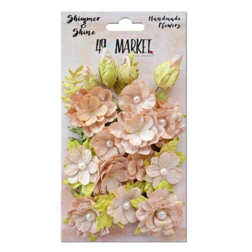 Fleurs en Papier -  Vintage Shimmer and Shine AMBER 49 Market