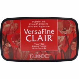 Encre Versafine Clair - TULIP RED Rouge Tulipe