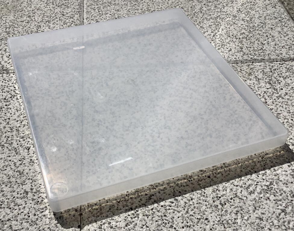 Boîte de rangement transparente avec poignée - 23,1 x 15,6 cm - Boîte  rangement scrapbooking - Creavea