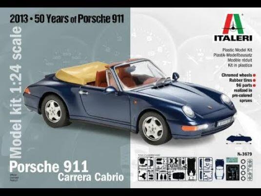 Maquette voiture de course en plastique à monter maquette échelle 1/24 ème  Italeri Maquette Porsche 956 ref 3648 - Vos loisirs 88