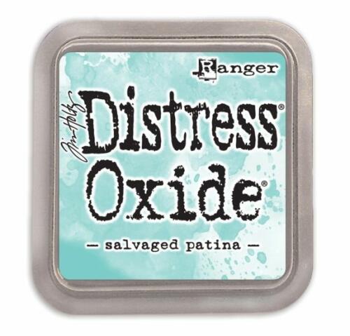 Encre Distress Oxide - SALVAGED PATINA - Ranger Ink by Tim Holtz